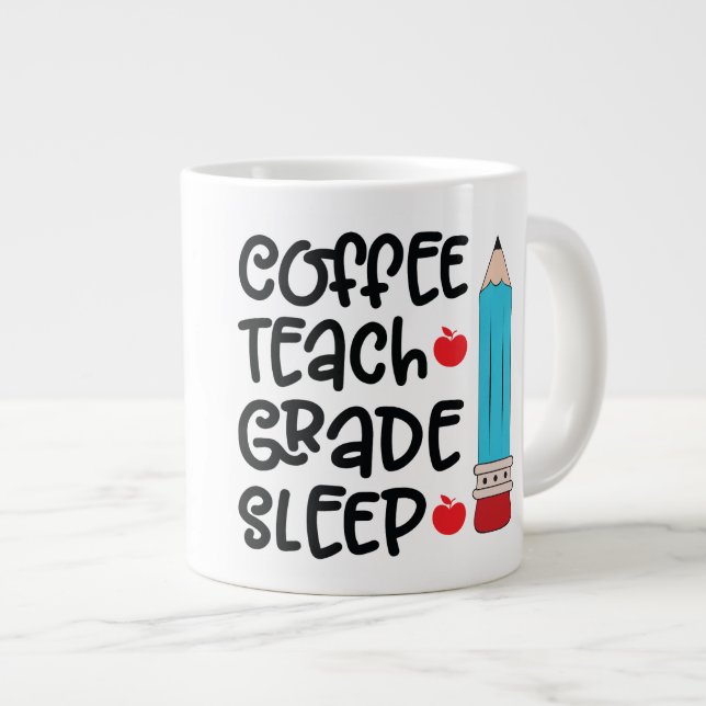 Taza De Café Gigante Maestra - Jumbo Mug (Derecha)