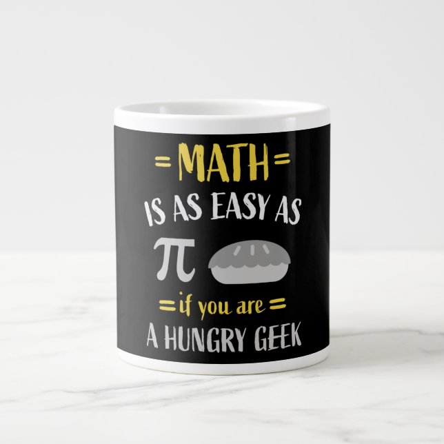 Taza De Café Gigante Maestros de matemáticos profesores de matemáticas (Frente)