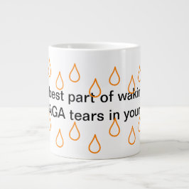 Taza De Café Gigante MAGA llora a Jumbo Mug