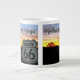 Taza De Café Gigante Magia de la Carretera Madre