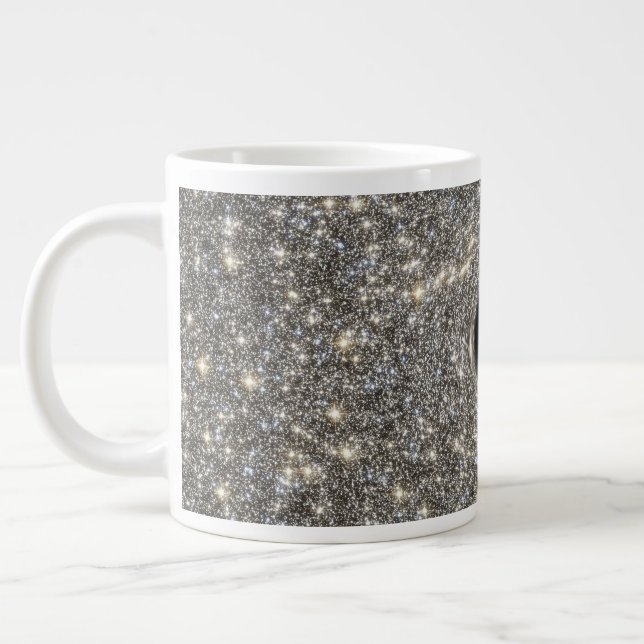 Taza De Café Gigante Magnífico Agujero Negro En Medio De Una Galaxia. (Izquierda)