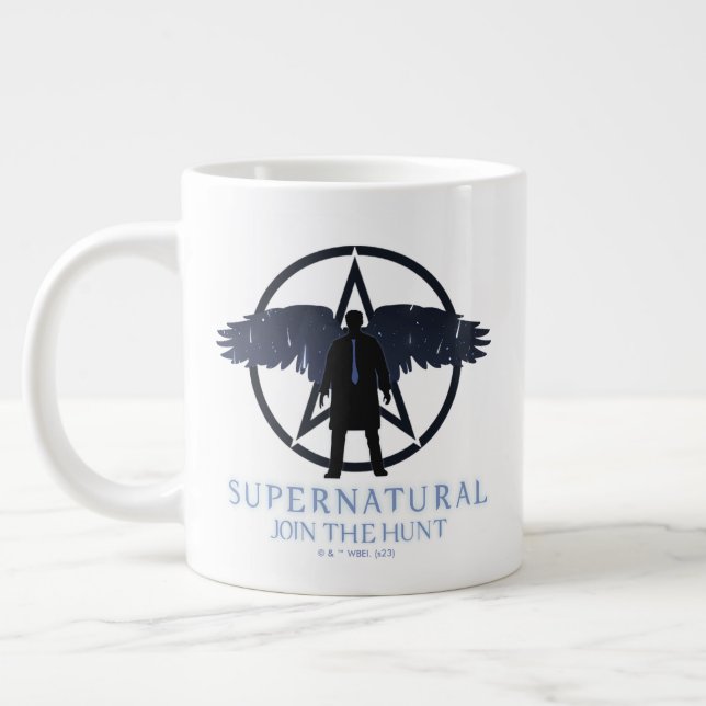 Taza De Café Gigante Magnífico Castiel Cayendo Estrellas (Izquierda)