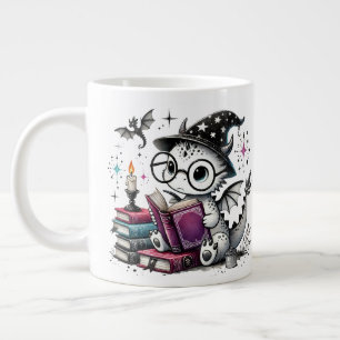 Taza De Café Gigante Mago Dragon Jumbo Mug