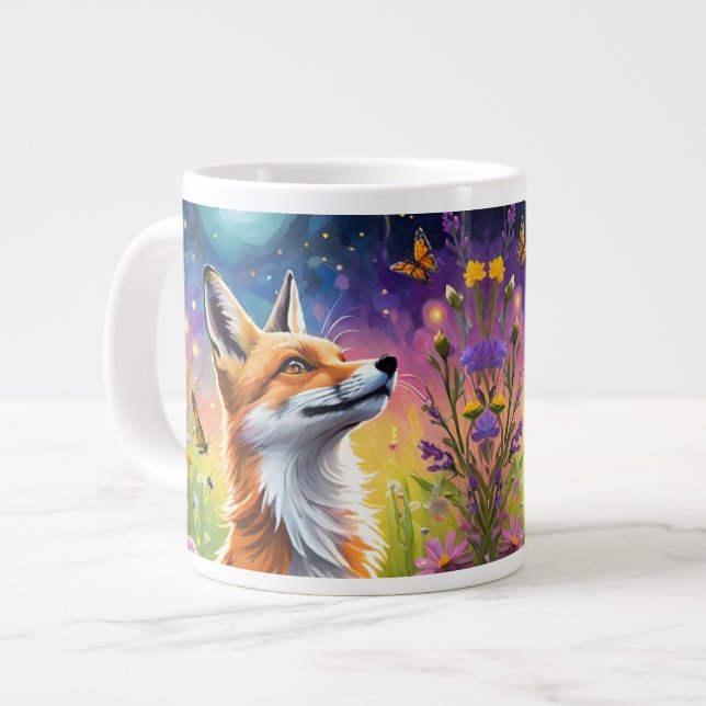 Taza De Café Gigante Majestic Fox (Izquierda)