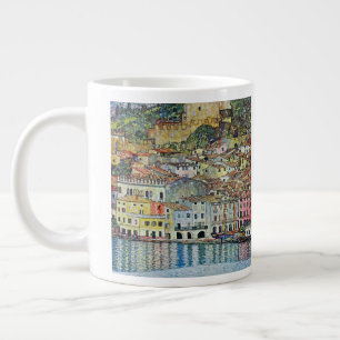 Taza De Café Gigante Malcesine en el lago de Garda de Gustav Klimt