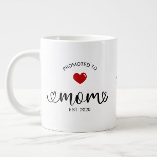 Taza De Café Gigante Mamá Ascendida a Mamá