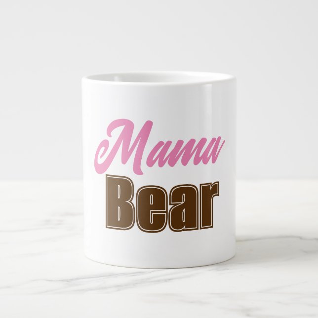 Taza De Café Gigante Mama Bear Specialty Mug (Frente)