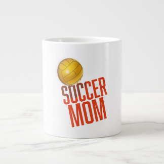 Taza De Café Gigante Mamá de fútbol