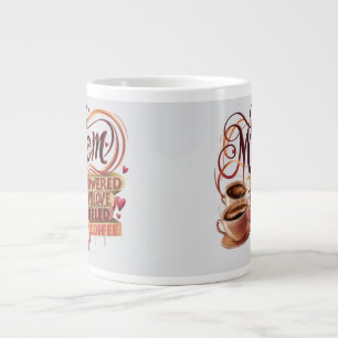 Taza De Café Gigante Mamá — Impulsada por el amor, alimentada por el ca