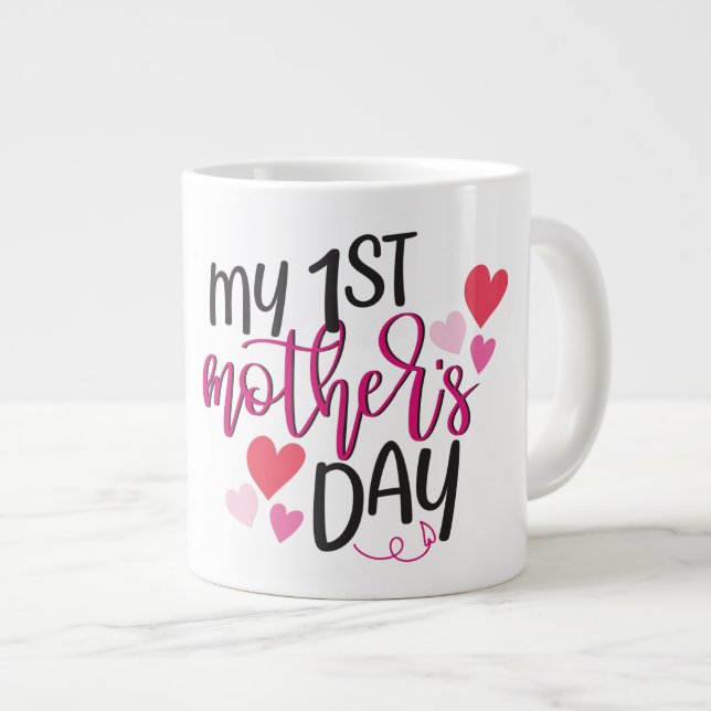 Taza De Café Gigante Mamá - Jumbo Mug (Derecha)