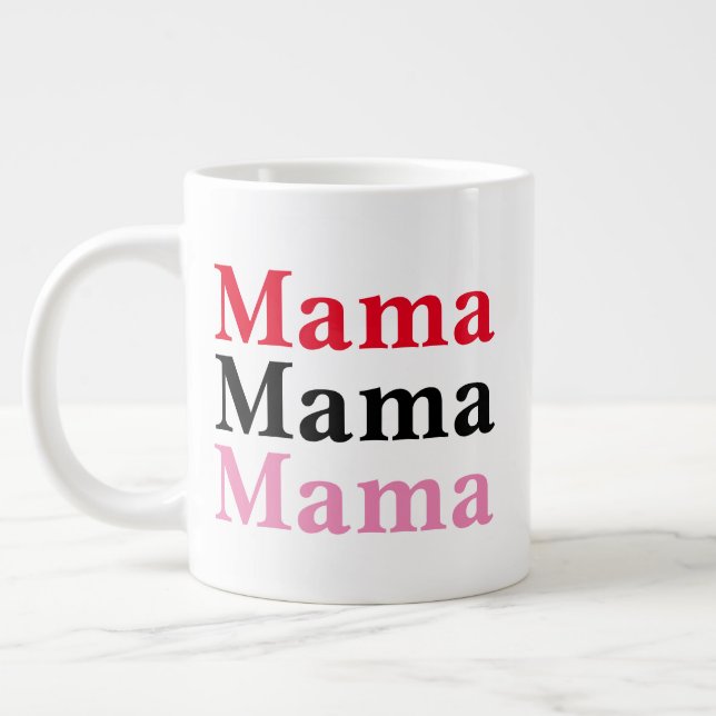 Taza De Café Gigante Mamá moderna (Izquierda)