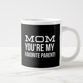 Taza De Café Gigante Mamá usted es mi favorito