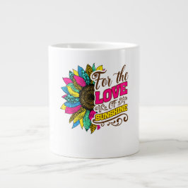 Taza De Café Gigante Mañana feliz