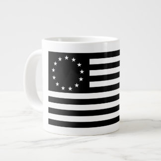 Taza De Café Gigante Manga, Bandera Betsy Ross o Bandera Circular Ameri