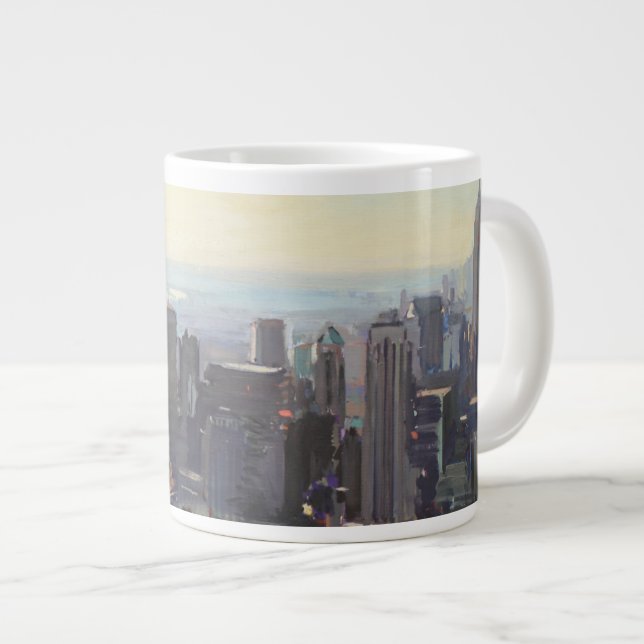 Taza De Café Gigante Manhattan del Rockefeller que construye 2012 (Derecha)