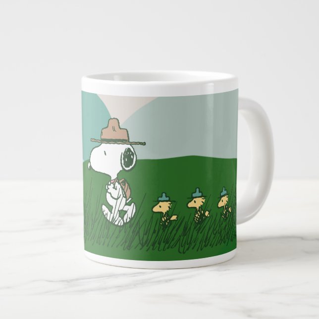 Taza De Café Gigante Maní | Snoopy Leader of the Pack (Derecha)