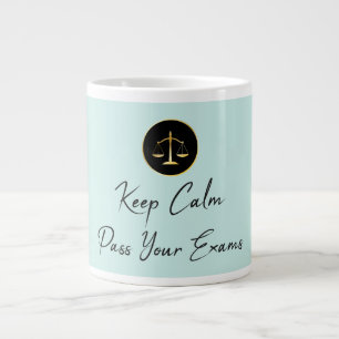 Taza De Café Gigante Mantén la calma. Pasar sus exámenes