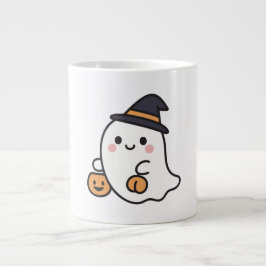 Taza De Café Gigante Mantén la calma y disfruta de la temporada espeluz