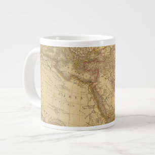 Taza De Café Gigante Mapa antiguo