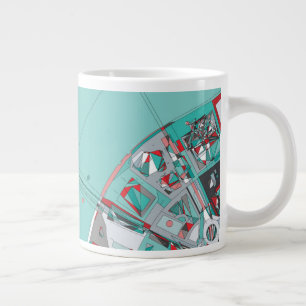 Taza De Café Gigante Mapa de estructura de la ciudad de Londres