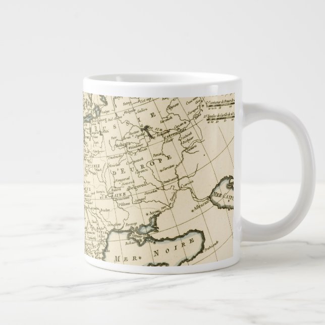Taza De Café Gigante Mapa de Europa de Guillaume Raynal (Derecha)