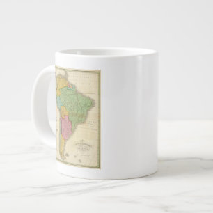 Taza De Café Gigante Mapa de Sudamérica 4