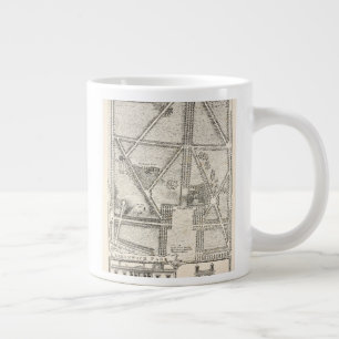 Taza De Café Gigante Mapa del parque de Greenwich