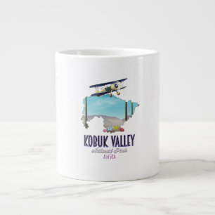 Taza De Café Gigante Mapa del parque nacional Kobuk Valley Alaska