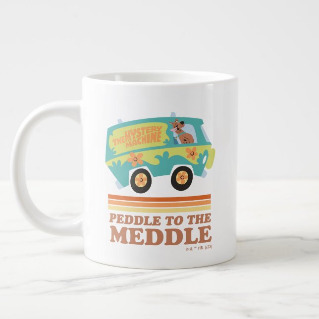 Taza De Café Gigante Máquina de misterio Scooby-Doo "Peddle to Meddle" (Izquierda)
