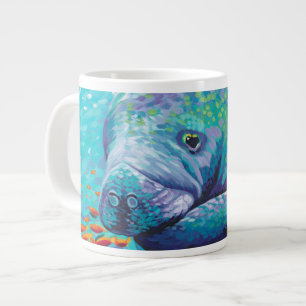 Taza De Café Gigante Mar Amor