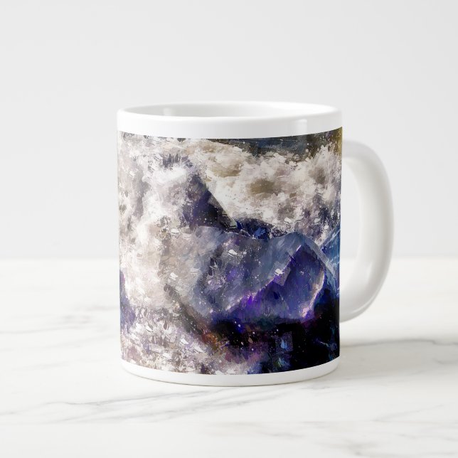 TAZA DE CAFÉ GIGANTE MAR Y ROCAS (Derecha)