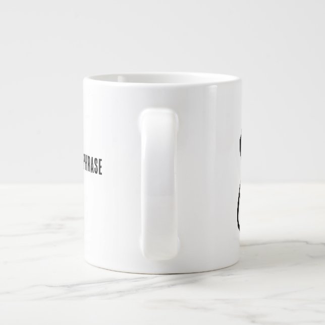 Taza De Café Gigante Maravillosa serpiente zodiaca china-#001- (Espalda)