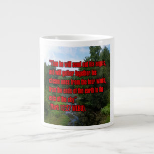 Taza De Café Gigante Marcos 13:27 WEBU Mug