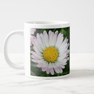 Taza De Café Gigante Margarita blanca bonita