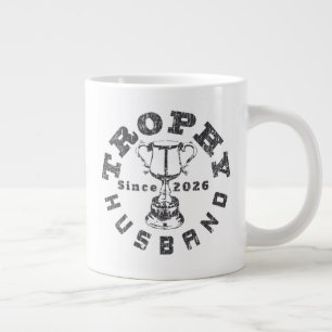 Taza De Café Gigante Marido trofeo 2026 Mug