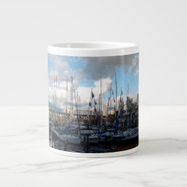 Taza De Café Gigante Marina de la Isla Granville