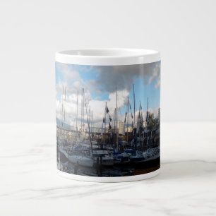 Taza De Café Gigante Marina de la Isla Granville