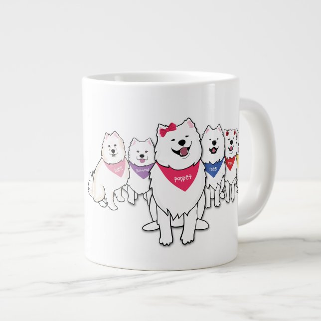 Taza De Café Gigante Marioneta y pandilla de café (Derecha)