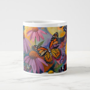 Taza De Café Gigante Mariposa 