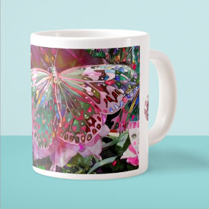 Taza De Café Gigante Mariposa Amanecer