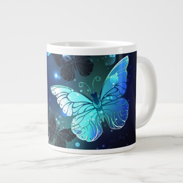 Taza De Café Gigante Mariposa nocturna fluida (Derecha)