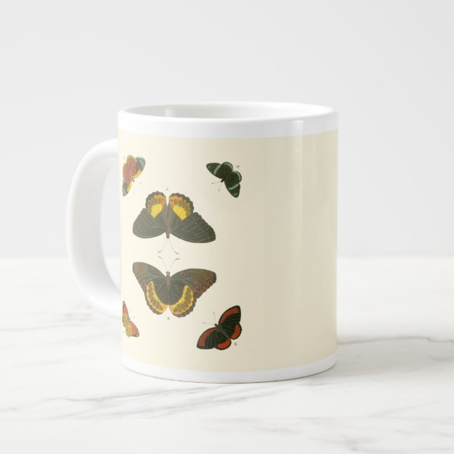 Taza De Café Gigante Mariposas brillantes por Pieter Cramer (Izquierda)