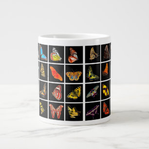 Taza De Café Gigante Mariposas de todo el mundo