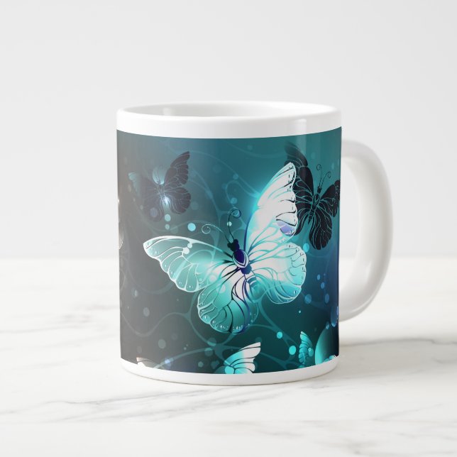 Taza De Café Gigante Mariposas nocturnas (Derecha)