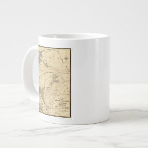 Taza De Café Gigante Mariscos de sal y tierras de marea