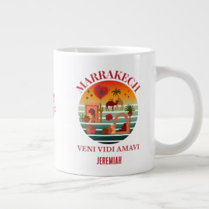 Taza De Café Gigante Marruecos Veni Vidi Amavi Grupo Vacaciones MARAKKE