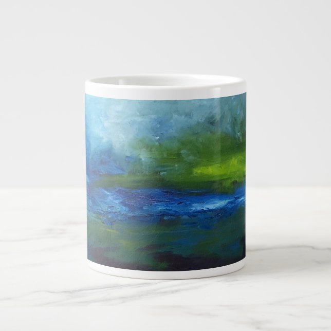 Taza De Café Gigante Marshlands (Frente)
