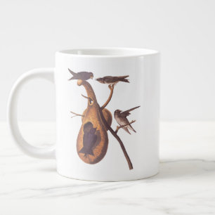 Taza De Café Gigante Martín Purpúreo Vintage de Audubon