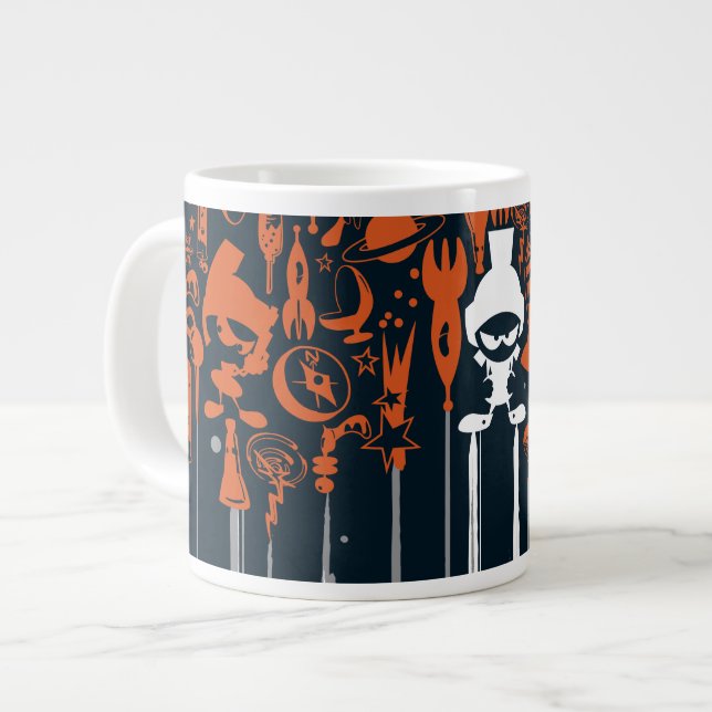 Taza De Café Gigante MARVIN LAS armas MARTIAN™ de destrucción masiva (Izquierda)