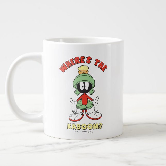Taza De Café Gigante MARVIN THE MARTIAN™ ¿Dónde está el Kaboom? (Izquierda)
